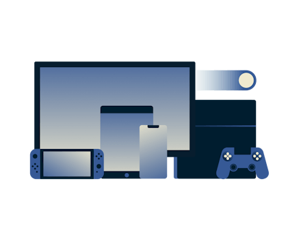 Devices for gaming.