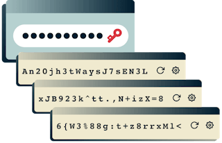 Koristite ExpressVPN Keys menadžer lozinki za generisanje jakih lozinki.