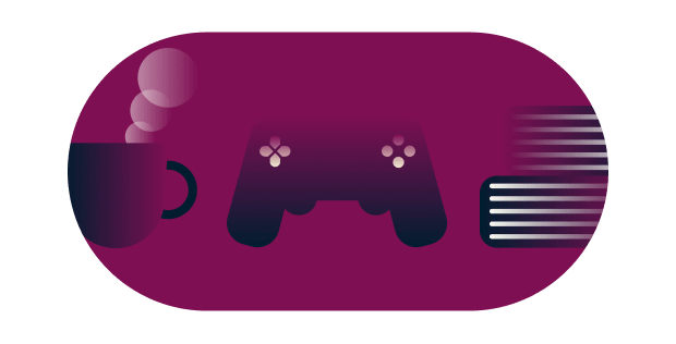 Video game buttons.