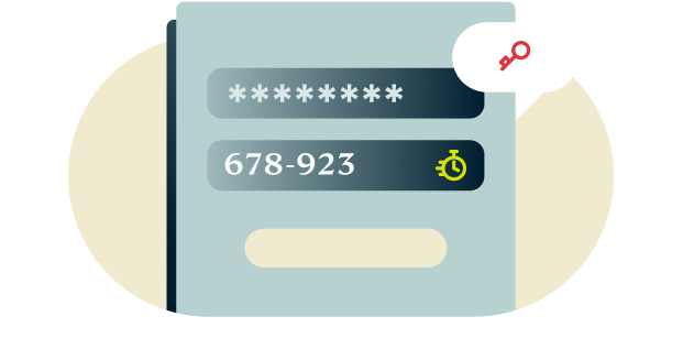 Ovalna slika ExpressVPN Keys 2FA